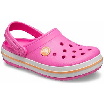 Zuecos Crocs Crocband™ Niña Rosas | Mexico 1548FDNM